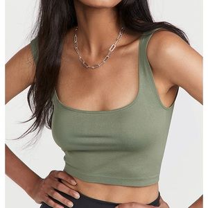 Free People Scoop Neck Crop Brami